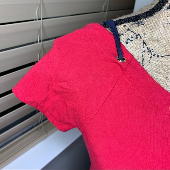 Armani Exchange Strap Cap Sleeved T-Shirt - Picture 4 of 13